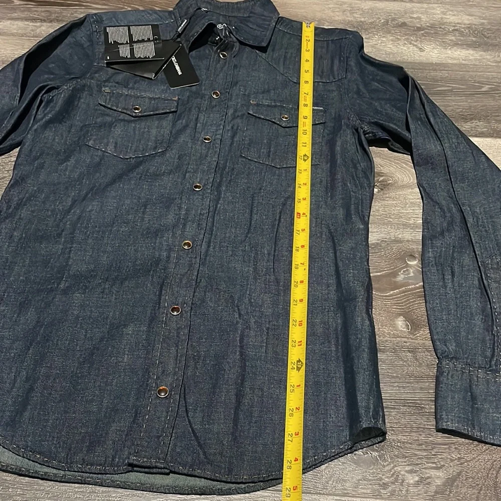 Men's Denim Shirt - Picture 16 of 16